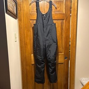 Kid’s Black Overalls - Snow Pants